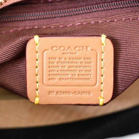 Coach Crescent Moon Bag Sakura Pink - Picture 8 of 8
